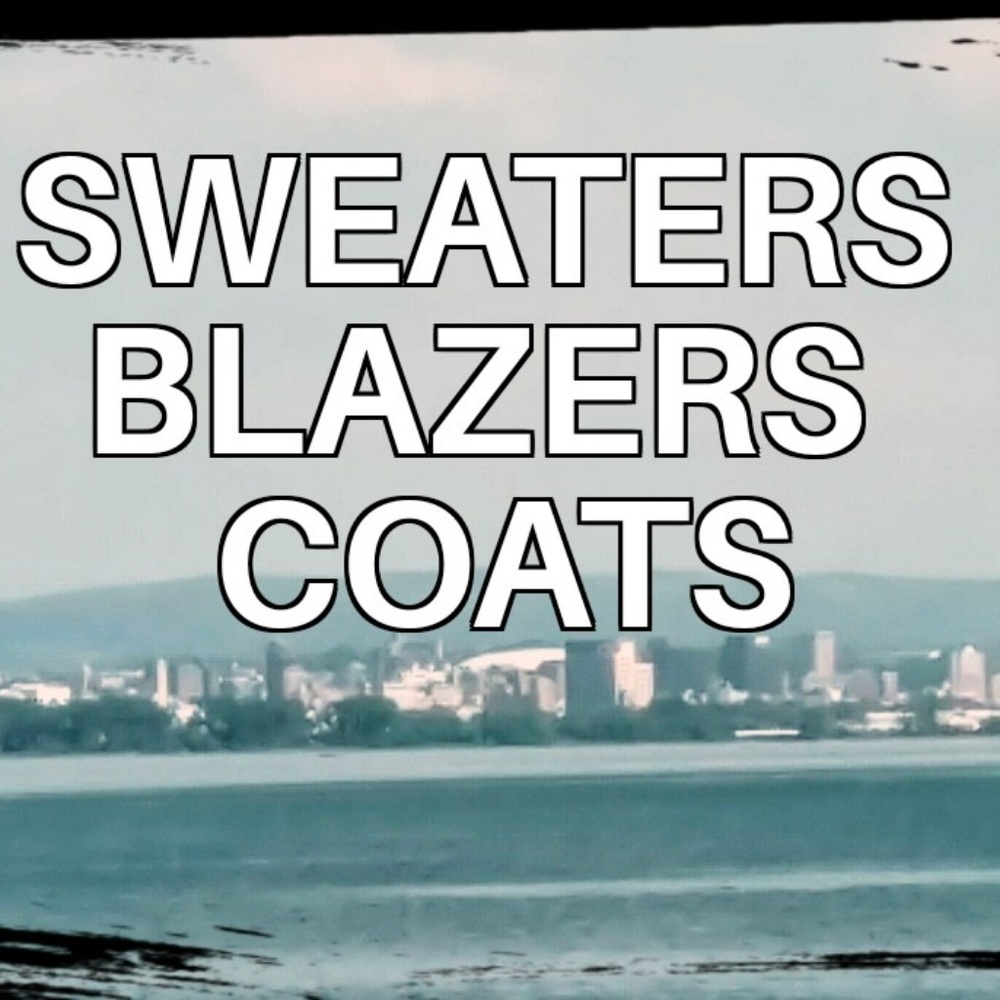 Sweaters, Blazers & Coats available in my closet